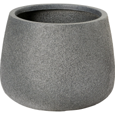 OBI Lavalle virágcserép átmérője 30 cm x 22 cm antracit kerti dekoráció