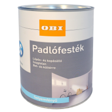 OBI padlófesték, kékesszürke, selyemfényű, 750 ml beton- és padlóbevonat