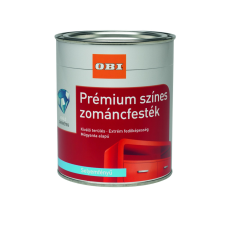 OBI Premium színes zománcfesték oldószeres antracit selyemfényű 750 ml zománcfesték