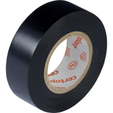 OBI szigetelőszalag, fekete, 15 mm x 10 m villanyszerelés