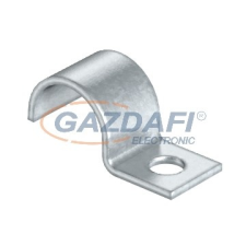 OBO 1009214 1015 18 G Rögzítőbilincs, könnyű kivitel, 18mm galvanikusan horganyzott acél villanyszerelés