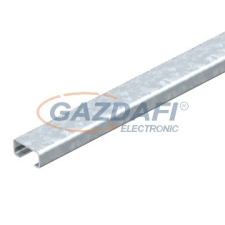 OBO 1109863 CM3015P1000FT Profilsín CM3518, 17 mm résméret, 1000mm merítetten tűzihorganyzott acél villanyszerelés