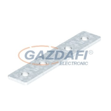 OBO 1124689 GMS 4 VP V2A Összekötő Lemez 4 lyukkal 200x40x4mm rozsdamentes acél villanyszerelés