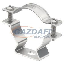 OBO 1362838 ASL 733 63 ALU távtartó kengyel, hosszanti perforációval, 53-63mm villanyszerelés