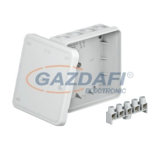 OBO 2000386 A 14 HF RO Leágazódoboz 100x100x38mm piros IP55 polietilén villanyszerelés