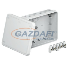 OBO 2000422 A 18 HF RW Leágazódoboz 125x100x38mm hófehér IP55 polietilén villanyszerelés