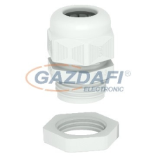 OBO 2024657 V-TEC PG9+ LGR Tömszelence ellenanyával PG9 világosszürke IP68 poliamid villanyszerelés