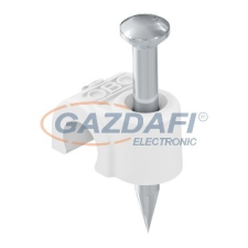 OBO 2225727 2009 35 RW Iso Nagel-Clip 9mm, L35 hófehér polipropilén villanyszerelés
