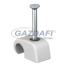 OBO 2228858 2027 40 LGR Haft Clip 10-14mm, L40 világosszürke polipropilén villanyszerelés