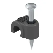 OBO 2232316 2012 35 SW Iso Nagel-Clip 12mm, L35 fekete polipropilén villanyszerelés