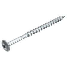 OBO 3498134 HT 6x100 TD Tányérfejű facsavar fa építményszerkezethez 14x103mm galvanikusan horganyzott villanyszerelés