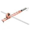 OBO 5203023 132 U-CU Vezeték-Tartó Kúpcserépre változtatható hosszbeállítás 280-380 mm vörösréz bevonattal