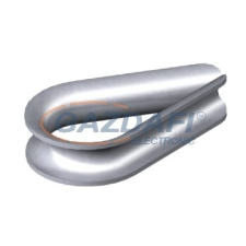 OBO 5301068 946 6 G Kötélszív ø6mm galvanikusan horganyzott acél barkácsolás, csiszolás, rögzítés