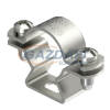 OBO 5408064 isCon H 26 VA Vezetéktartó szürke isCon vezetékhez ø26mm rozsdamentes acél