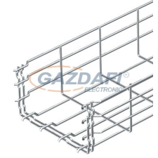 OBO 6002463 GRM105 400VA4301 Grm Rácsos Kábeltálca 105x400x3000mm pácolt rozsdamentes acél villanyszerelés