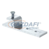 OBO 6003873 BFK 153 33VA4301 Rögzítő-Szorítódarab pácolt rozsdamentes acél