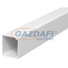 OBO 6026826 WDK30030CW Fali És Mennyezeti Csatorna fenékperforálással 30x30x2000mm krémfehér PVC
