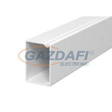 OBO 6026869 WDK30045CW Fali És Mennyezeti Csatorna fenékperforálással 30x45x2000mm krémfehér PVC villanyszerelés