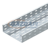OBO 6055508 MKS 650 FS Kábeltálca Mks perforált, összekötő készlettel 60x500x3000mm szalaghorganyzott acél