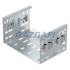 OBO 6065910 FVM 110 DD Hosszanti Összekötő gyorscsatlakozóval 110x100mm acél, cink-alumínium bevonat