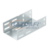 OBO 6065980 RDV 640 DD Dilatációs összekötő kábeltálcához, csavarokkal szalaghorganyzott cink/Alumínium 60x400x200mm
