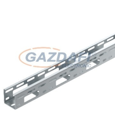 OBO 6075150 AZK 050 VA4301 Az-Szerelőcsatorna perforált 50x50x3000mm rozsdamentes acél villanyszerelés