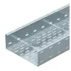 OBO 6098153 WKSG 150 FT Nagyfesztávú Kábeltálca perforált, fenékbordával 110x500x6000mm merítetten tűzihorganyzott acél