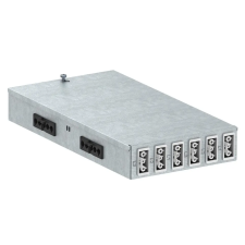 OBO 6108016 UVS-6S6W2SA Padló Alatti Elosztó csatlakozóval 160x300x48mm villanyszerelés