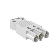 OBO 6108055 ST-S GST18i3p W Csatlakozódugó 3-Pólusú fehér villanyszerelés