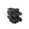 OBO 6108080 VB-3 GST18i3p Elosztóblokk 3-Pólusú 1 bemenet / 3 kimenet 3-pólusú fekete