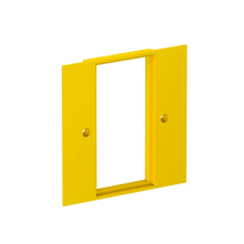 OBO 6109836 VH-P5 Fedlap VH, Modul45 szerelvény beépítéséhez, kettes 95x95mm sárga poliamid villanyszerelés