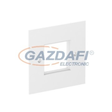OBO 6109841 VH-P4 RW Fedlap egyes Modul 45-höz 95x95mm hófehér poliamid villanyszerelés