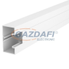 OBO 6113000 GK-53100RW Parapetcsatorna Rapid 45-2 egyrekeszes 53x100x2000mm hófehér PVC