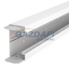 OBO 6114200 GKH-70130RW Parapet Csatorna, Halogénmentes Rapid 45-2 kétrekeszes 70x130x2000mm hófehér Polikarbonát/Akrilnitril-butadién-sztirol