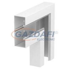 OBO 6114340 GKH-F70170RW Lapos Sarokelem Halogénmentes 70x170mm hófehér Polikarbonát/Akrilnitril-butadién-sztirol villanyszerelés