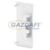 OBO 6114380 GKH-E70170RW Végelem, Halogénmentes 70x170mm hófehér Polikarbonát/Akrilnitril-butadién-sztirol