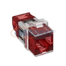 OBO 6117348 ASM-C6A Csatlakozómodul Cat 6A árnyékolás nélküli szürke villanyszerelés