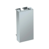 OBO 6117416 ADP-B AL0.5 Vakfedél 1/2 Modul 45x22,5mm festett alumínium