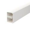 OBO 6150640 WDK-N25040RW Fali És Mennyezeti Csatorna szegezhető füllel/fenékperf. 25x40x2000mm hófehér PVC