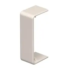 OBO 6152058 WDK HS15040CW Toldásponti Takaróelem 15x40mm krémfehér PVC villanyszerelés