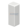OBO 6153607 WDK HE10030CW Véglezáróelem 10x30mm krémfehér PVC
