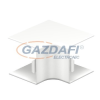 OBO 6160093 WDK HI40040CW Belső Sarokfedél 40x40mm krémfehér PVC