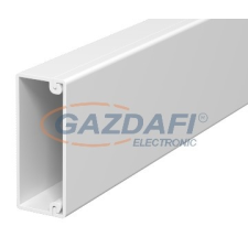 OBO 6168701 WDK20050CW Fali És Mennyezeti Csatorna fenékperforálással 20x50x2000mm krémfehér PVC villanyszerelés