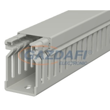 OBO 6178010 LK4 40025 Vezetékrendező Csatorna 40x25x2000mm kőszürke PVC villanyszerelés