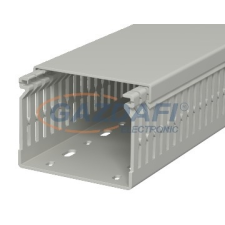 OBO 6178209 LK4 N 60080 Vezetékrendező Csatorna 60x80x2000mm kőszürke PVC villanyszerelés