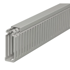 OBO 6178320 LKV 75025 Vezetékrendező Csatorna 75x25x2000mm kőszürke PVC villanyszerelés