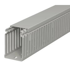 OBO 6178324 LKV 75050 Vezetékrendező Csatorna 75x50x2000mm kőszürke PVC villanyszerelés