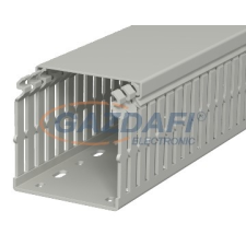 OBO 6178426 LKV N 75075 Vezetékrendező Csatorna 75x75x2000mm kőszürke PVC villanyszerelés