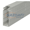 OBO 6178435 LKV N 10037 Vezetékrendező Csatorna 100x37x2000mm kőszürke PVC