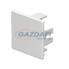 OBO 6183727 WDK HE40040LGR Véglezáróelem 40x40mm világosszürke PVC